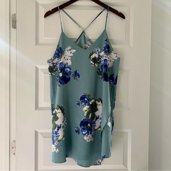 • [Free People] Floral Wrap Dress • - Picture 1 of 11